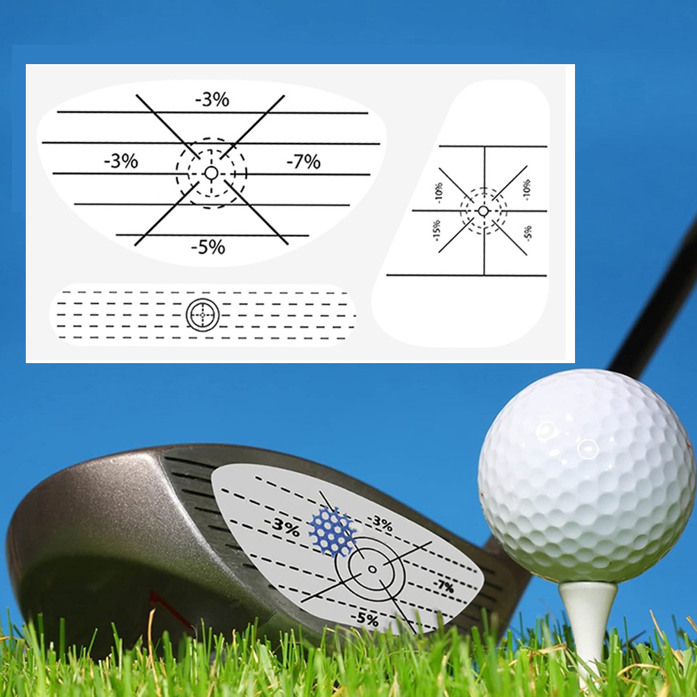 Golf Exercise Equipment - 150PCS Golf Club Impact Tape Labels