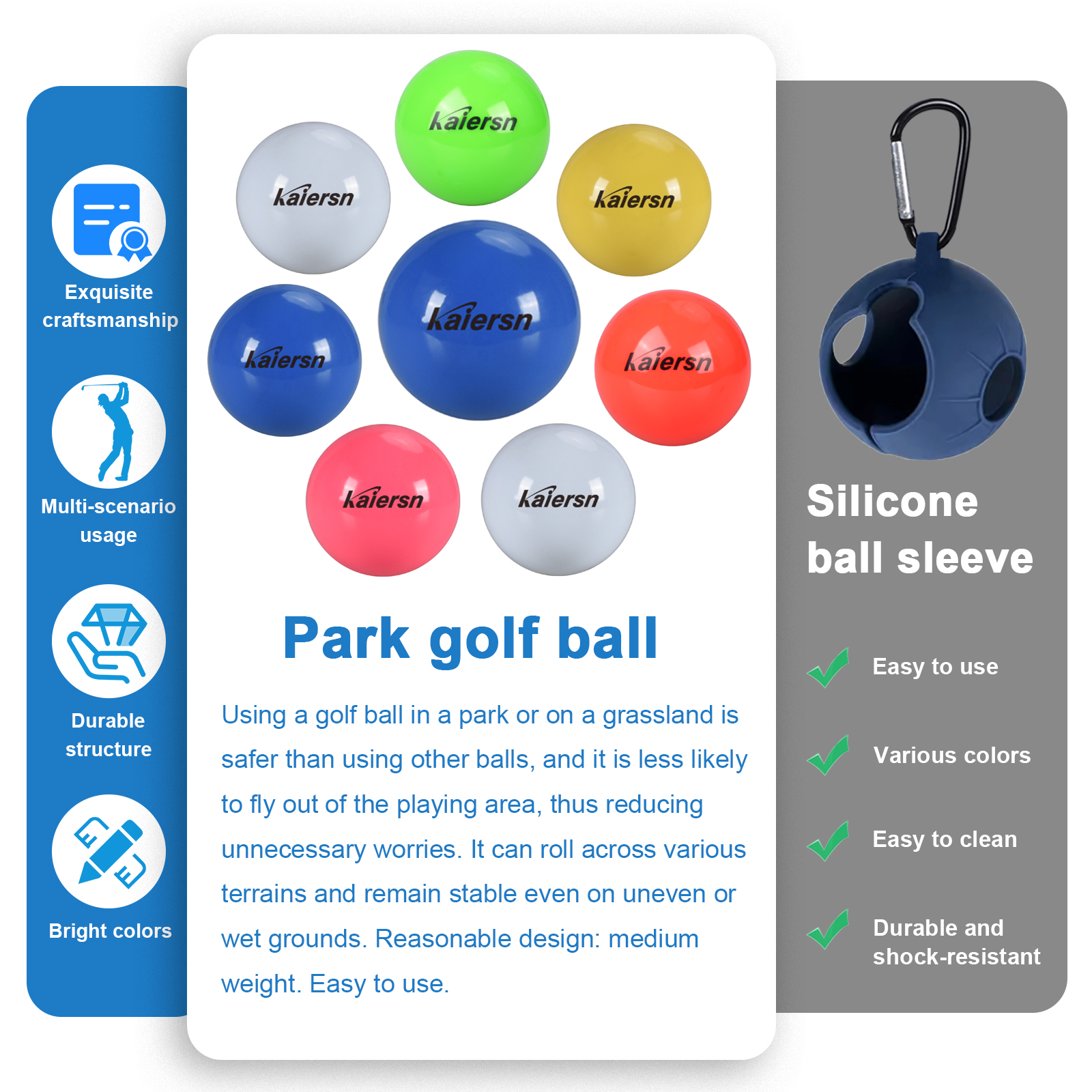 kaiersn Park golf balls and go - Golf Exercise Equipment 评论和价格