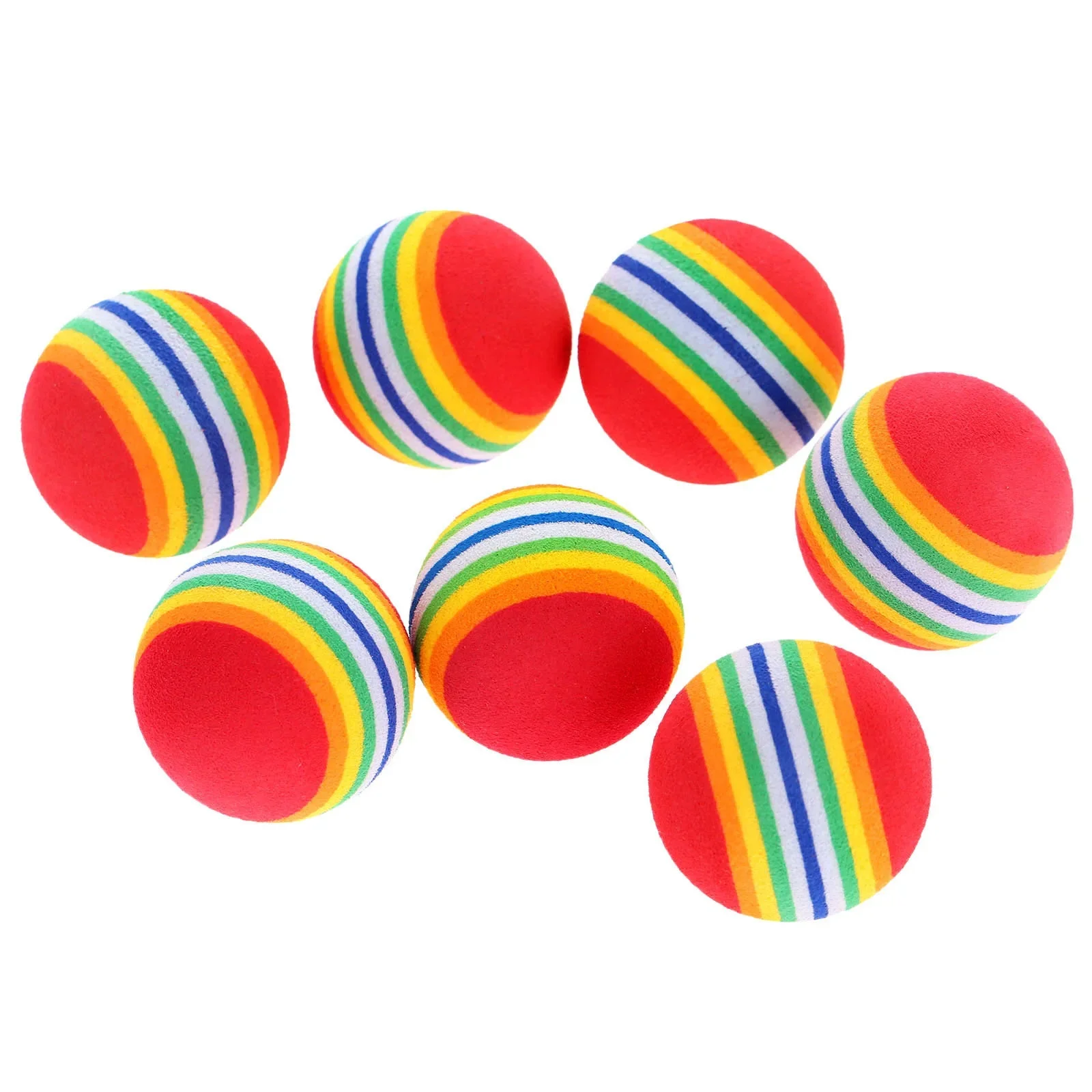 10Pcs 38mm Soft Golf Swing Pra - Golf Exercise Equipment 评论和价格