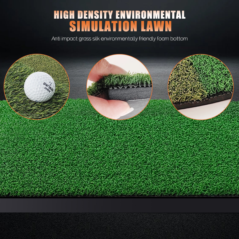Golf Hitting Mat Indoor Outdoo - Golf Exercise Equipment 评论和价格