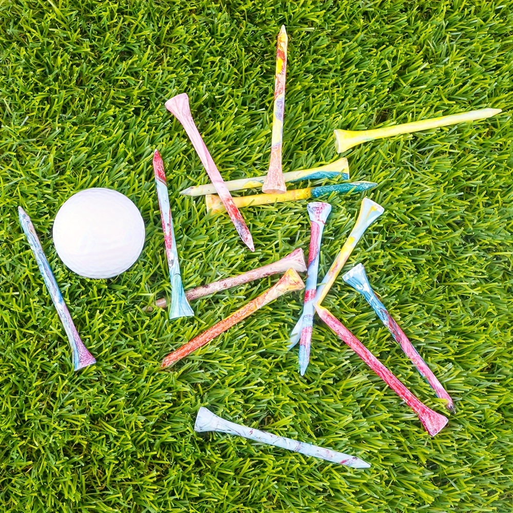 30Pcs New Golf Tee Dazzling Co - Golf Exercise Equipment 评论和价格